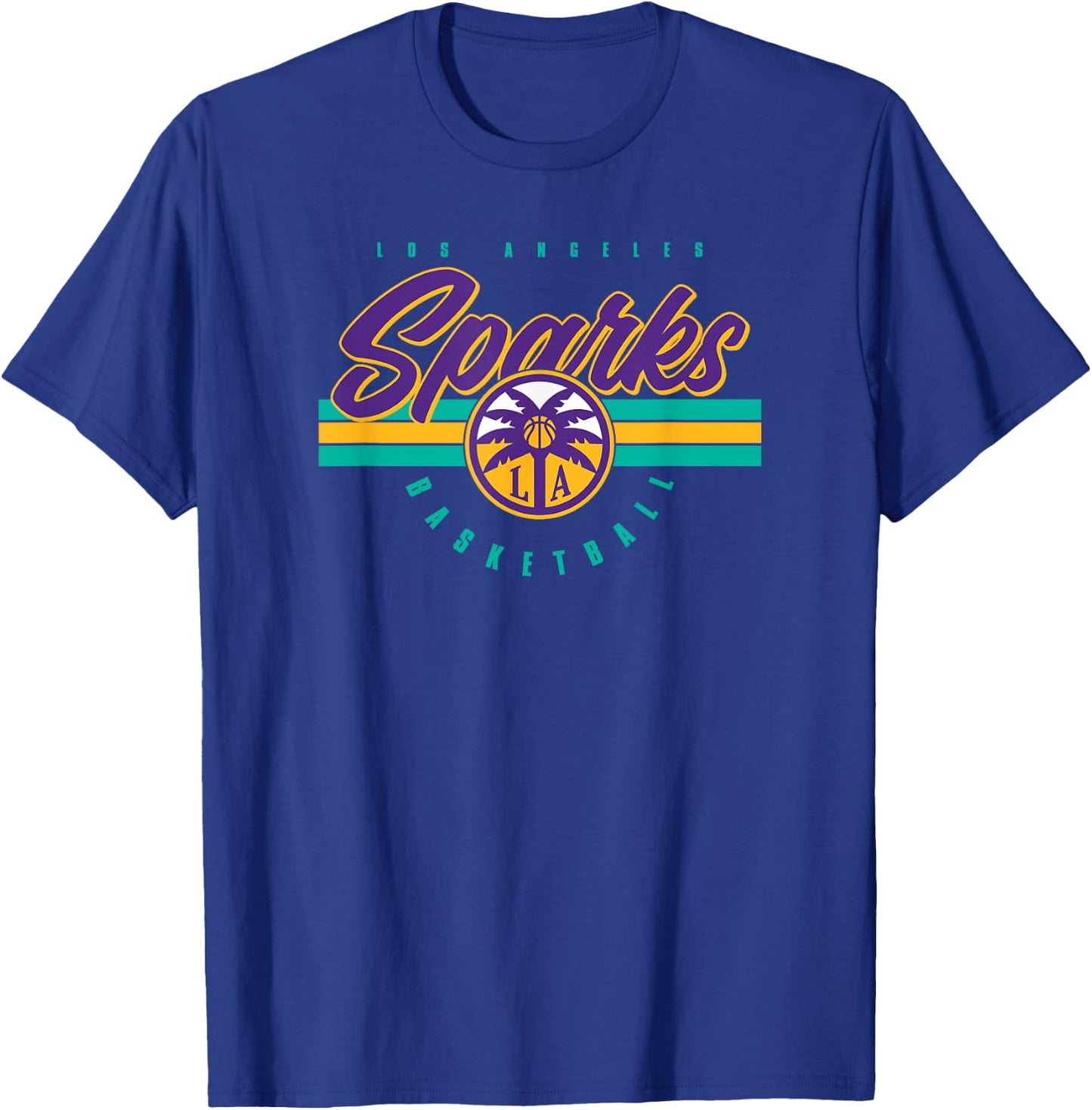 WNBA Los Angeles Sparks Off The Bench T-Shirt - T-Shirt | Royal