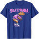 Skatybara Skates Skater Skate Figure Skating Capybara T-Shirt - T-Shirt | Royal