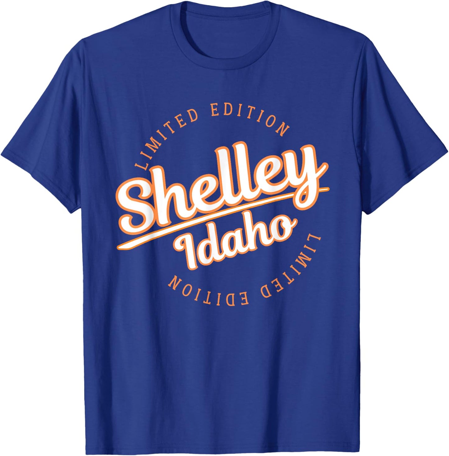 Retro Athletic Shelley ID Apparel T-Shirt - T-Shirt | Royal