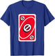 UNO - Red Skip Card T-Shirt - T-Shirt | Royal