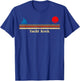 Retro Vintage Yacht Rock Sunset Design Women T-Shirt - T-Shirt | Royal