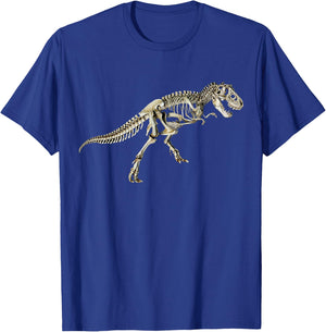 realistic Skeleton Dinosaur Tyrannosaurus rex skull T-Rex T-Shirt - T-Shirt | Royal