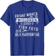 Friday Nights In Wisconsin Fish Frys And Old Fashioneds T-Shirt - T-Shirt | Royal