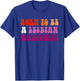 Born to Be A Lesbian Housewife Pride LGBTQ Design T-Shirt - T-Shirt | Royal