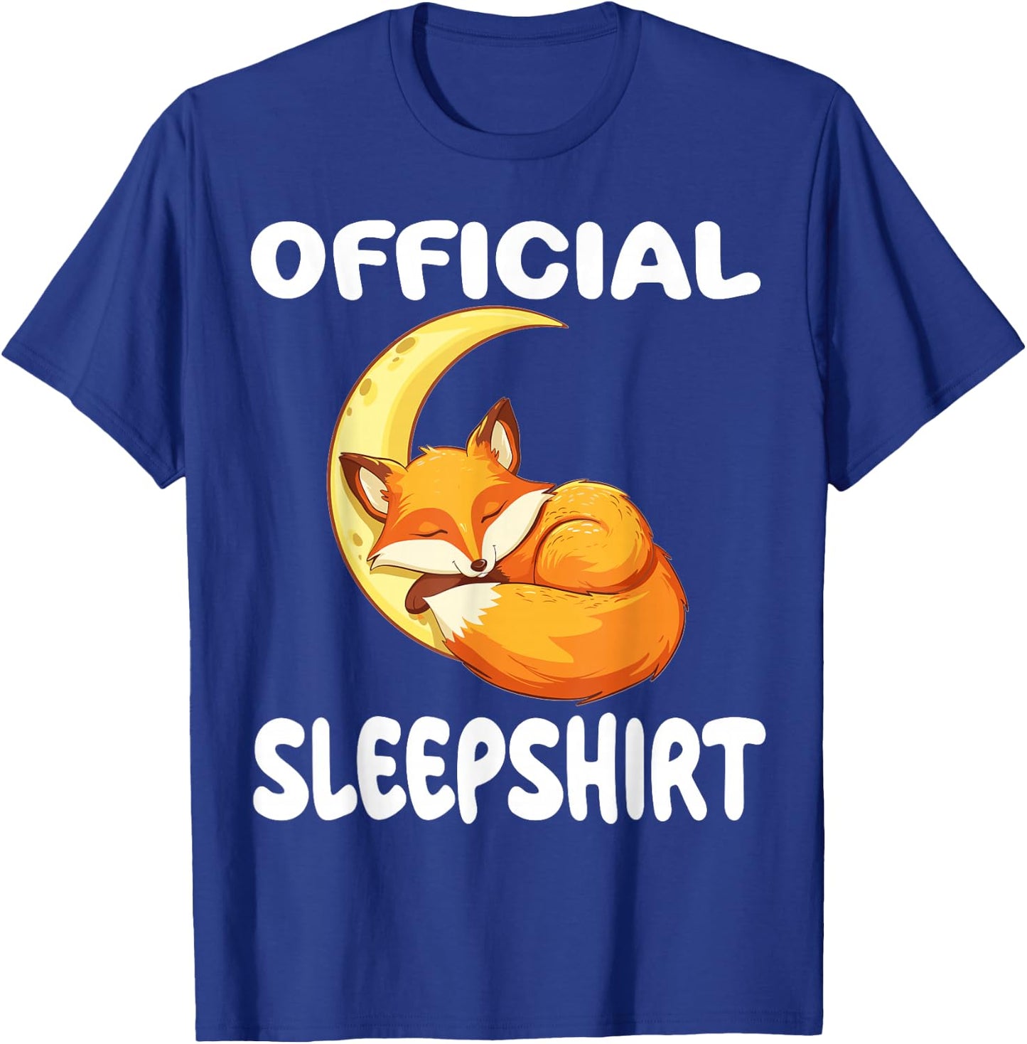 Fox Official Sleepshirt Pajamas Nightgown T-Shirt - T-Shirt | Royal
