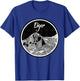 The Eiger Black and white Mountain print T-Shirt - T-Shirt | Royal