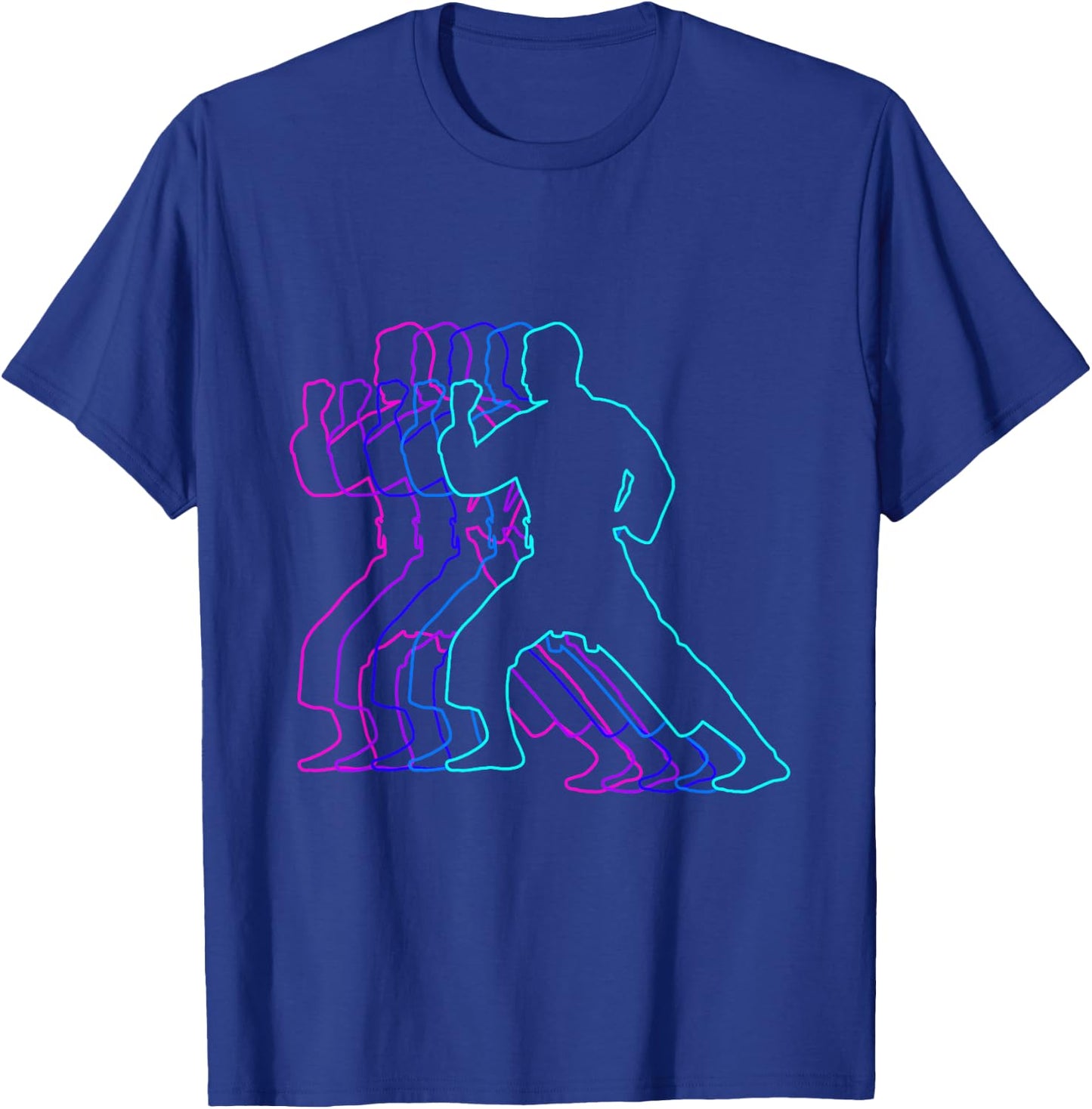 Karate Karateka Gift Clothes For Boys Youth Men Kids Teens T-Shirt - T-Shirt | Royal