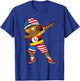 Half American Half Ugandan Boy Kid Uganda Flag Patriotic T-Shirt - T-Shirt | Royal