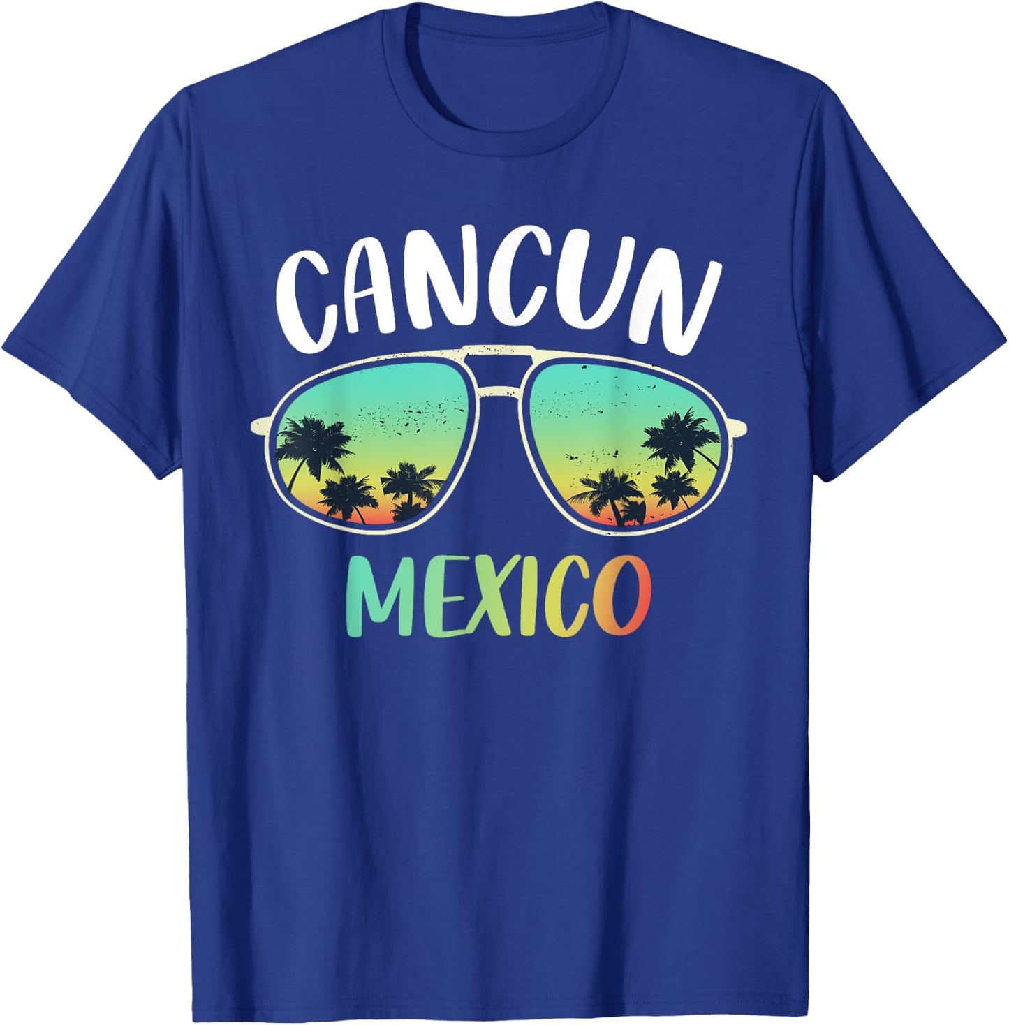 Cancun Mexico Souvenir Shirt Family Matching Vacation Cancun T-Shirt - T-Shirt | Royal