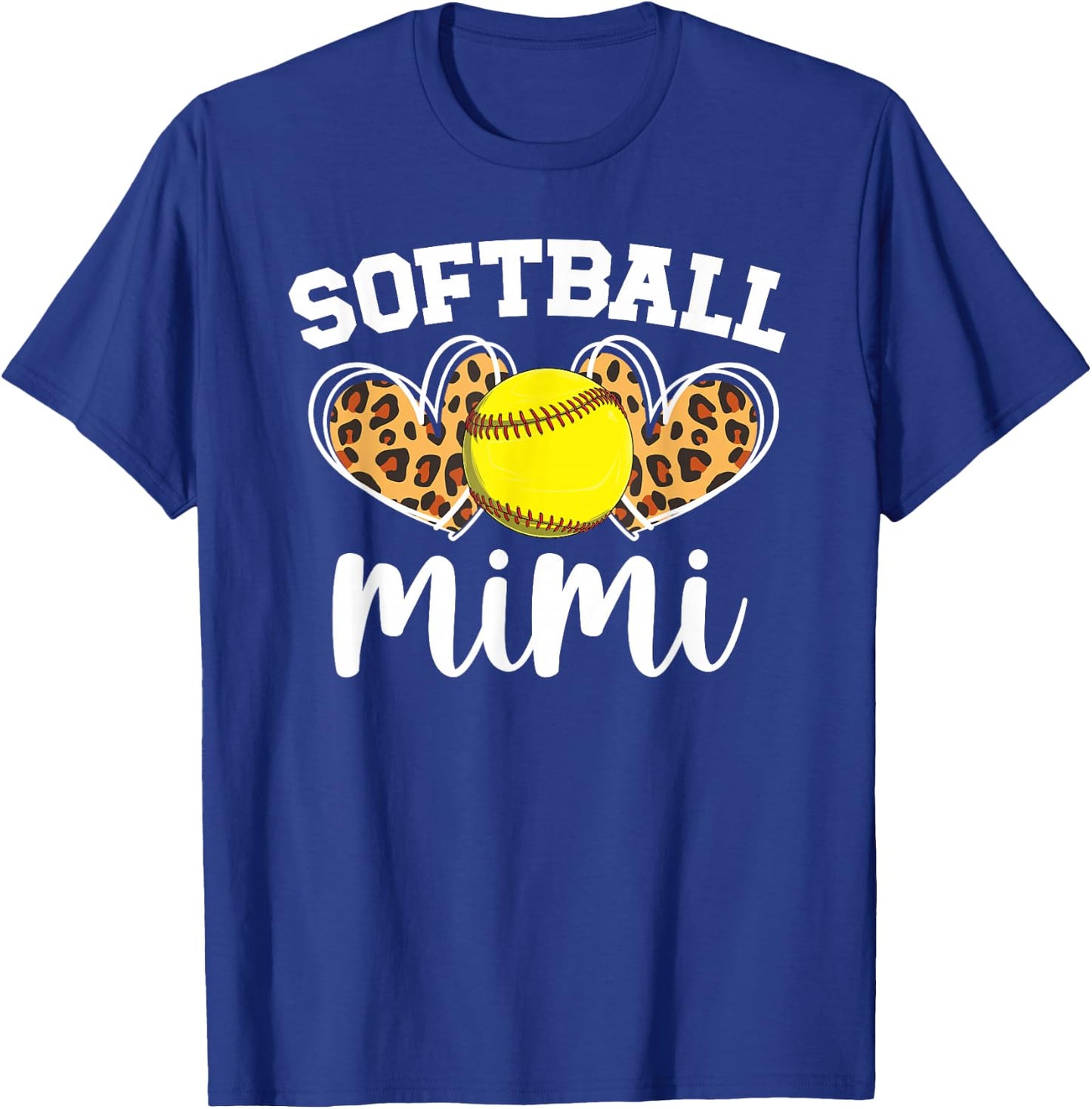 Softball Mimi Proud Mimi Of A Softball Player Mimi T-Shirt - T-Shirt | Royal