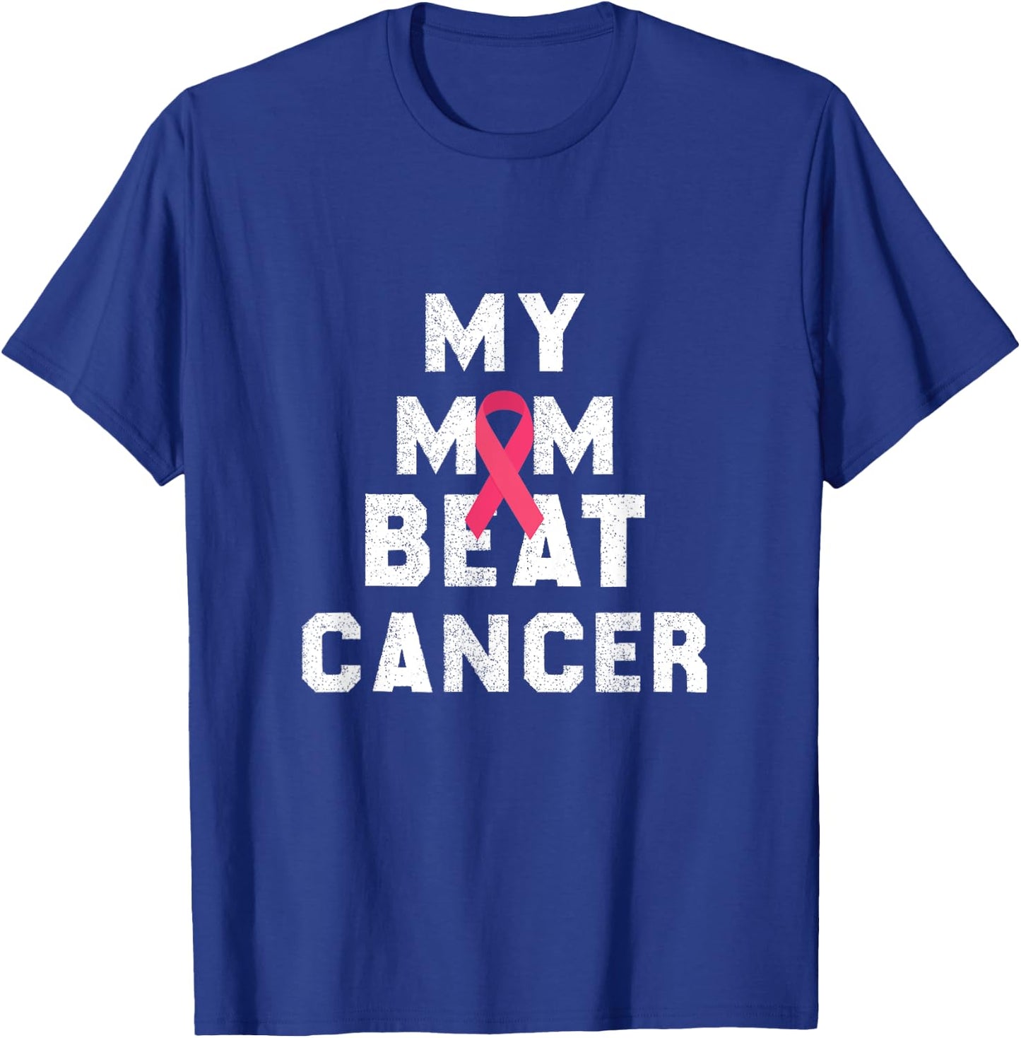My mom beat cancer survivor mom like a boss T-Shirt - T-Shirt | Royal
