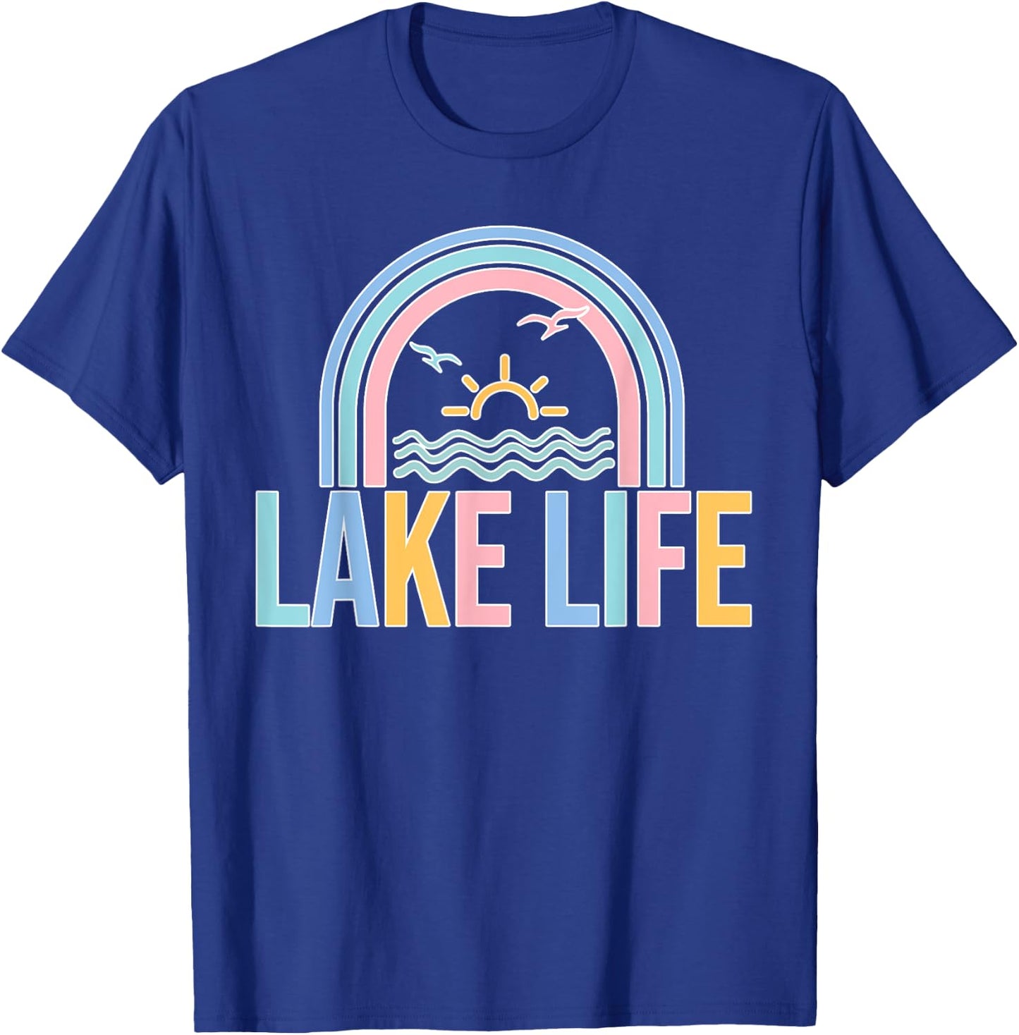 Lake Mode An Lake Life Summer Holiday Women's Lake T-Shirt - T-Shirt | Royal