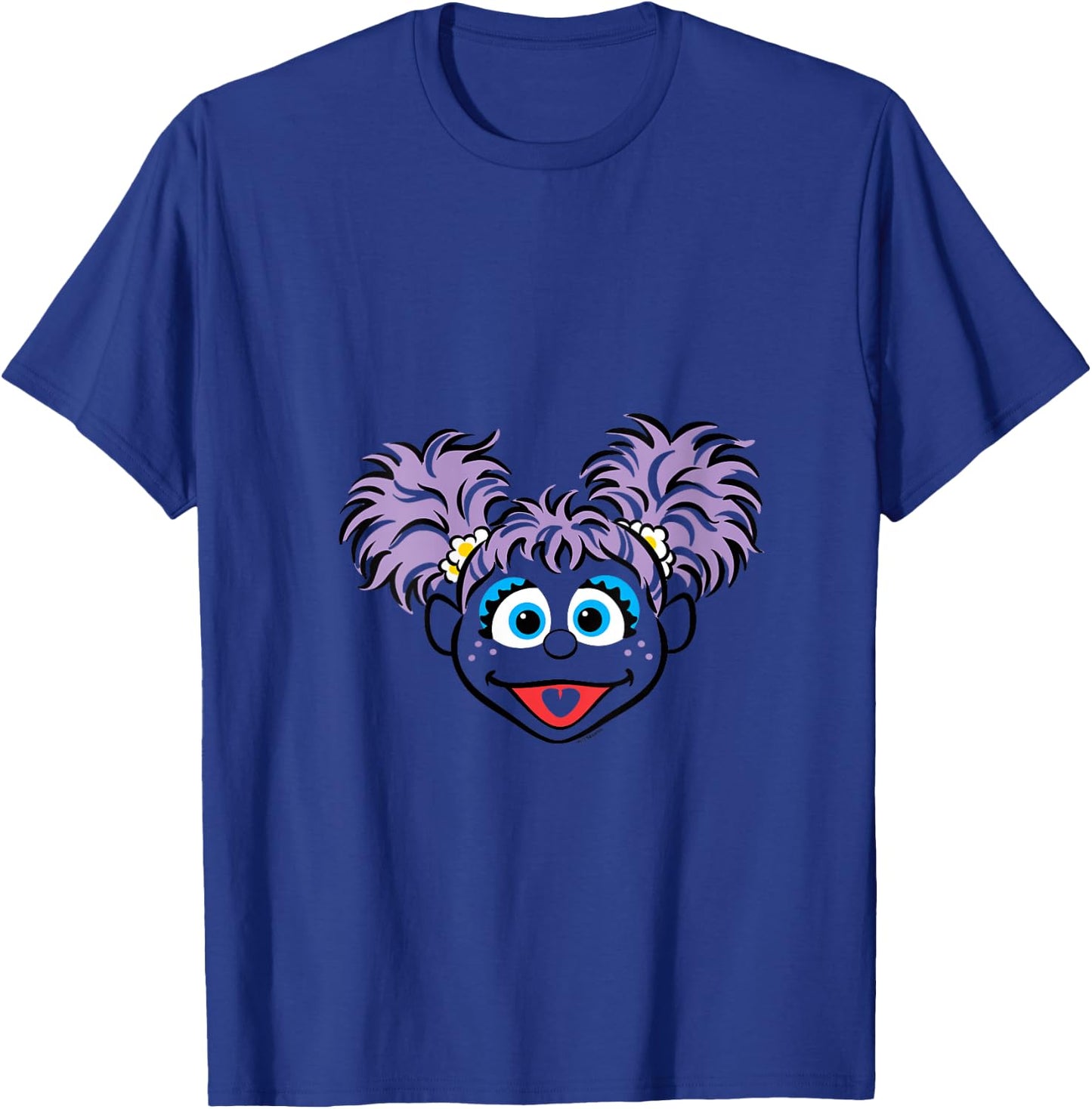 Sesame Street Abby Cadabby Full Face Halloween Costume V-Neck T-Shirt - T-Shirt | Royal