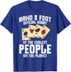 Hand&Foot Score Partner Card Game Set Player Hand and Foot T-Shirt - T-Shirt | Royal