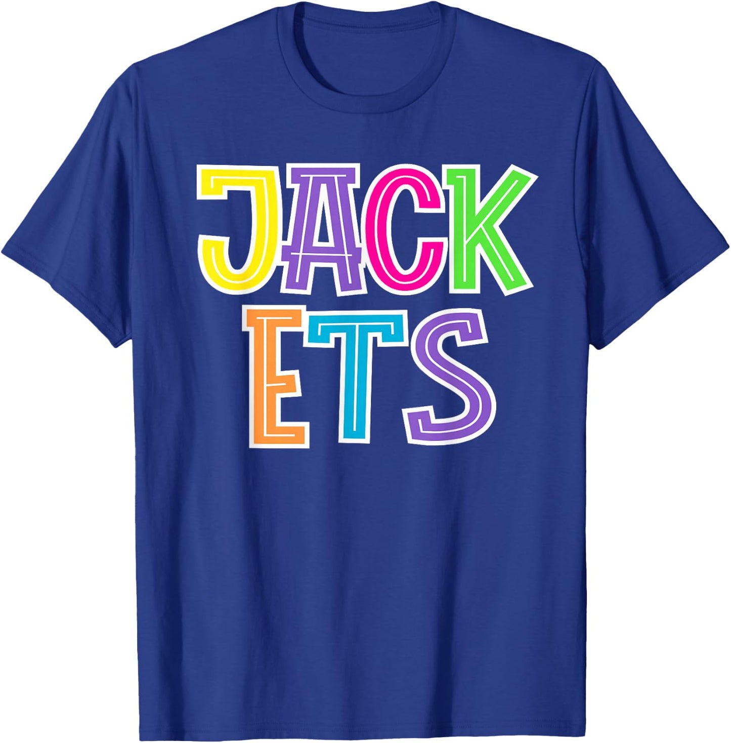 Yellow Jacket Jackets School Spirit T-Shirt - T-Shirt | Royal