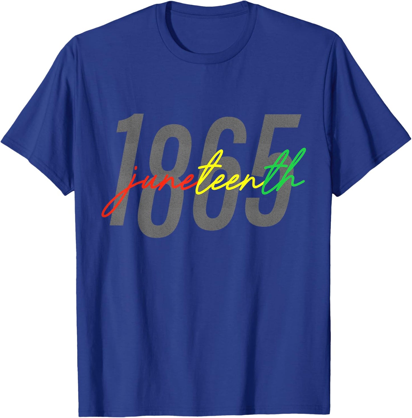 Juneteenth 2024 Celebrate Black Freedom 1865 Women T-Shirt - T-Shirt | Royal