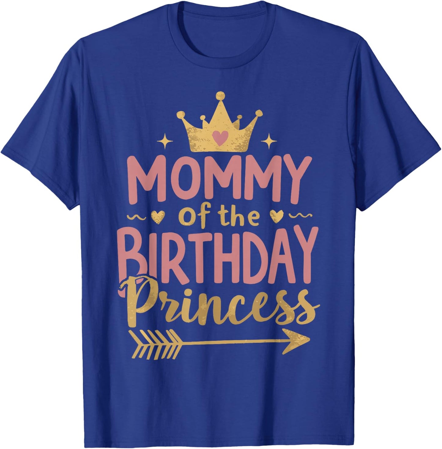 Mommy of The Birthday Princess Birthday Family T-Shirt - T-Shirt | Royal