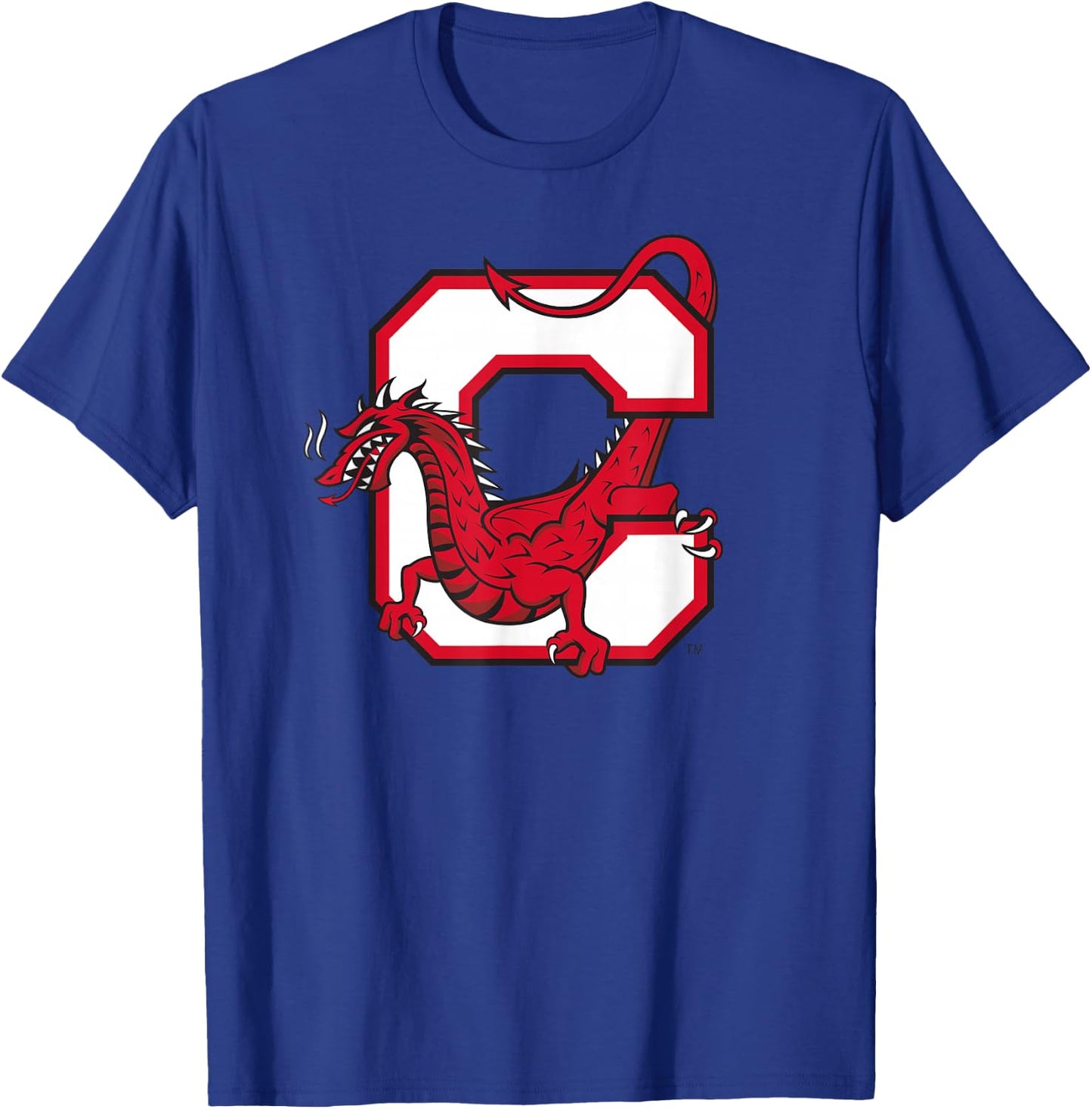 SUNY Cortland Red Dragons C Mark T-Shirt - T-Shirt | Royal