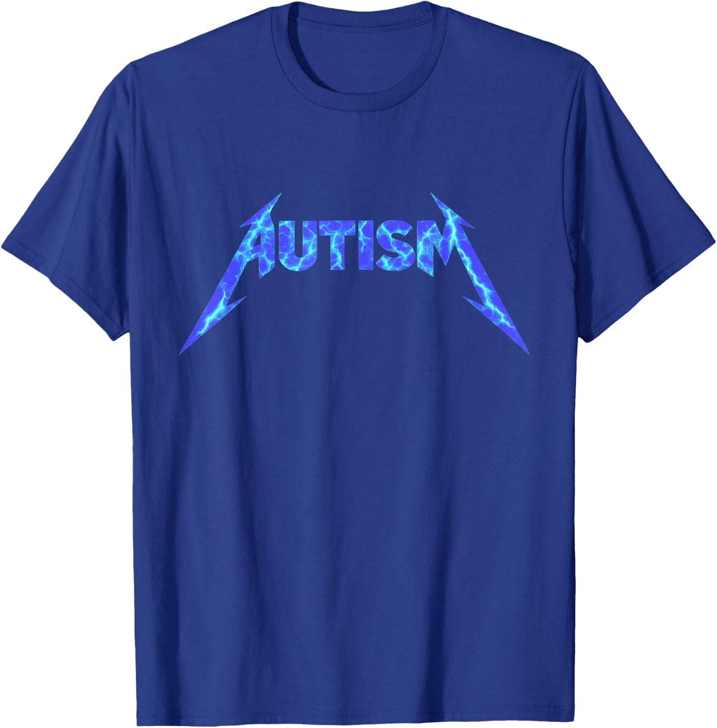Autism Death Metal T-Shirt - T-Shirt | Royal