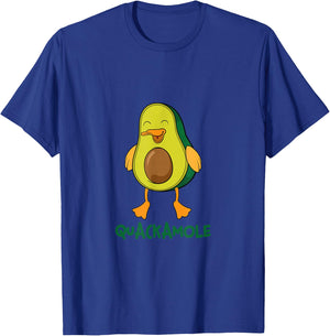 Guacamole Gift Avocado Costume Duck Vegan I Quackamole T-Shirt - T-Shirt | Royal