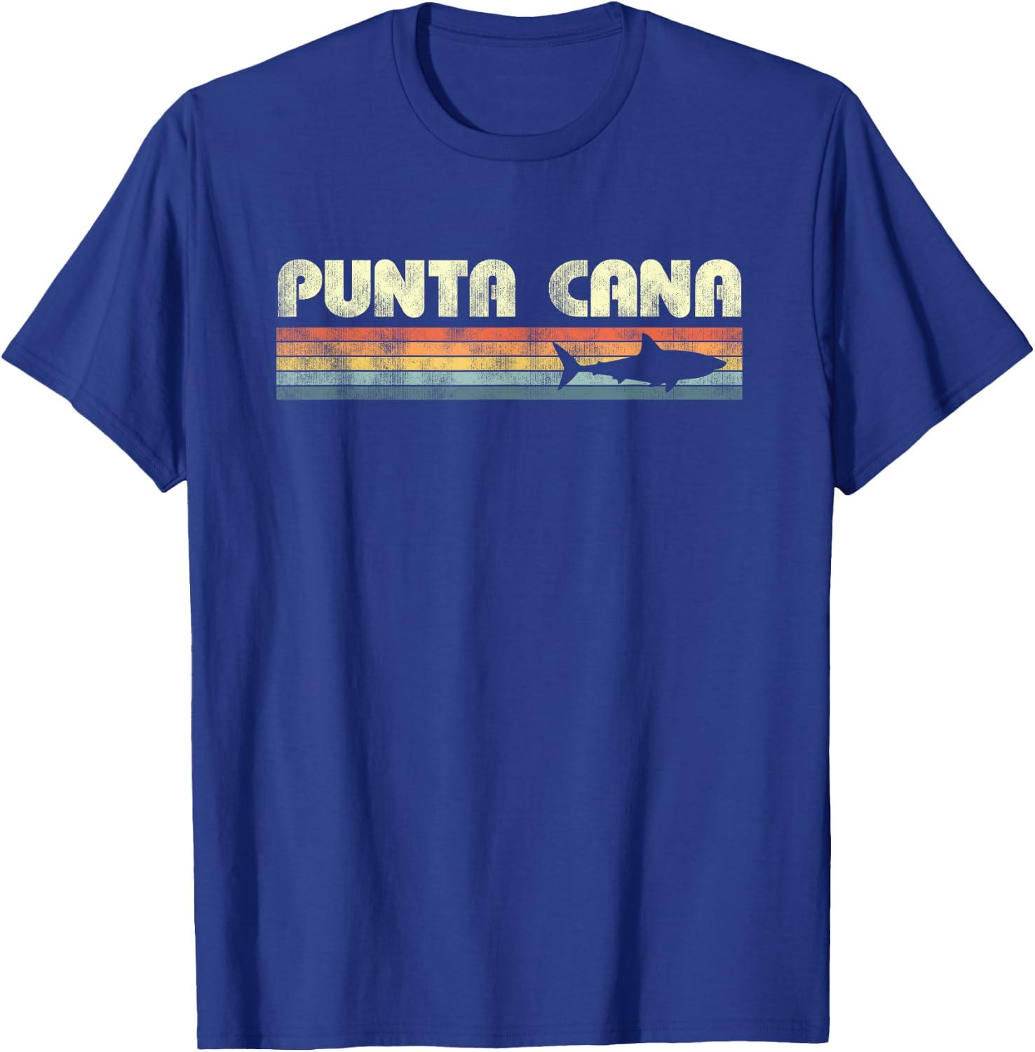 Punta Cana Dominican Republic Shark Boys Girls T-Shirt - T-Shirt | Royal