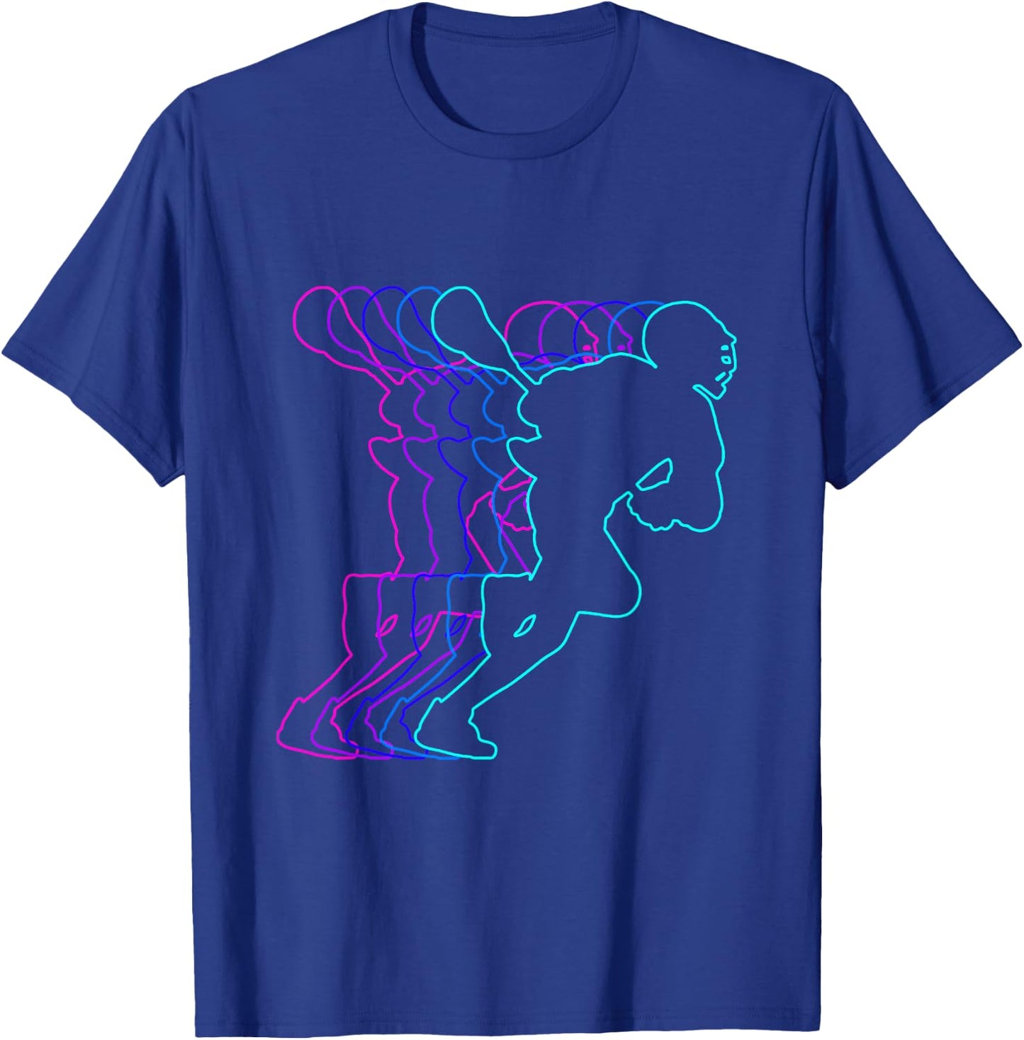 Lacrosse Player Gift Clothes For Boys Youth Men Kids Teens T-Shirt - T-Shirt | Royal