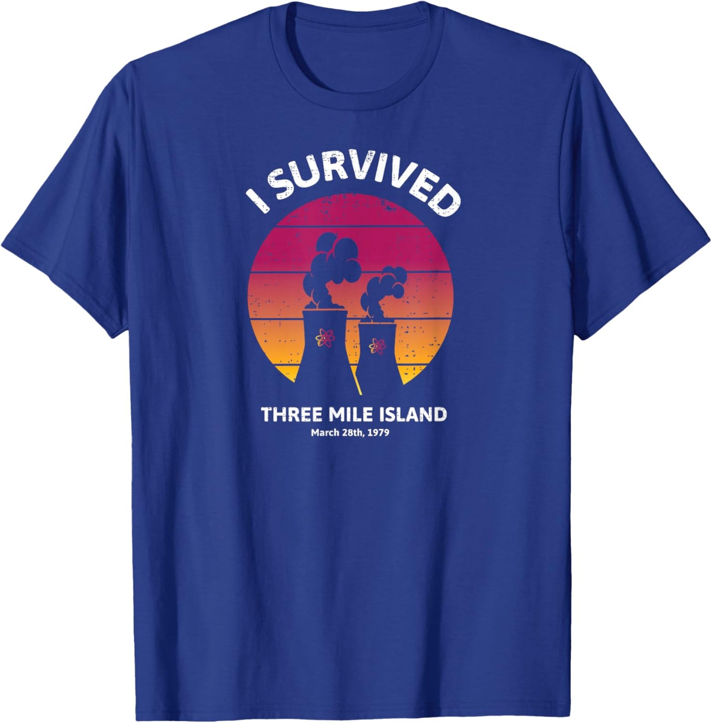 I Survived 3 Mile Island T-Shirt - T-Shirt | Royal