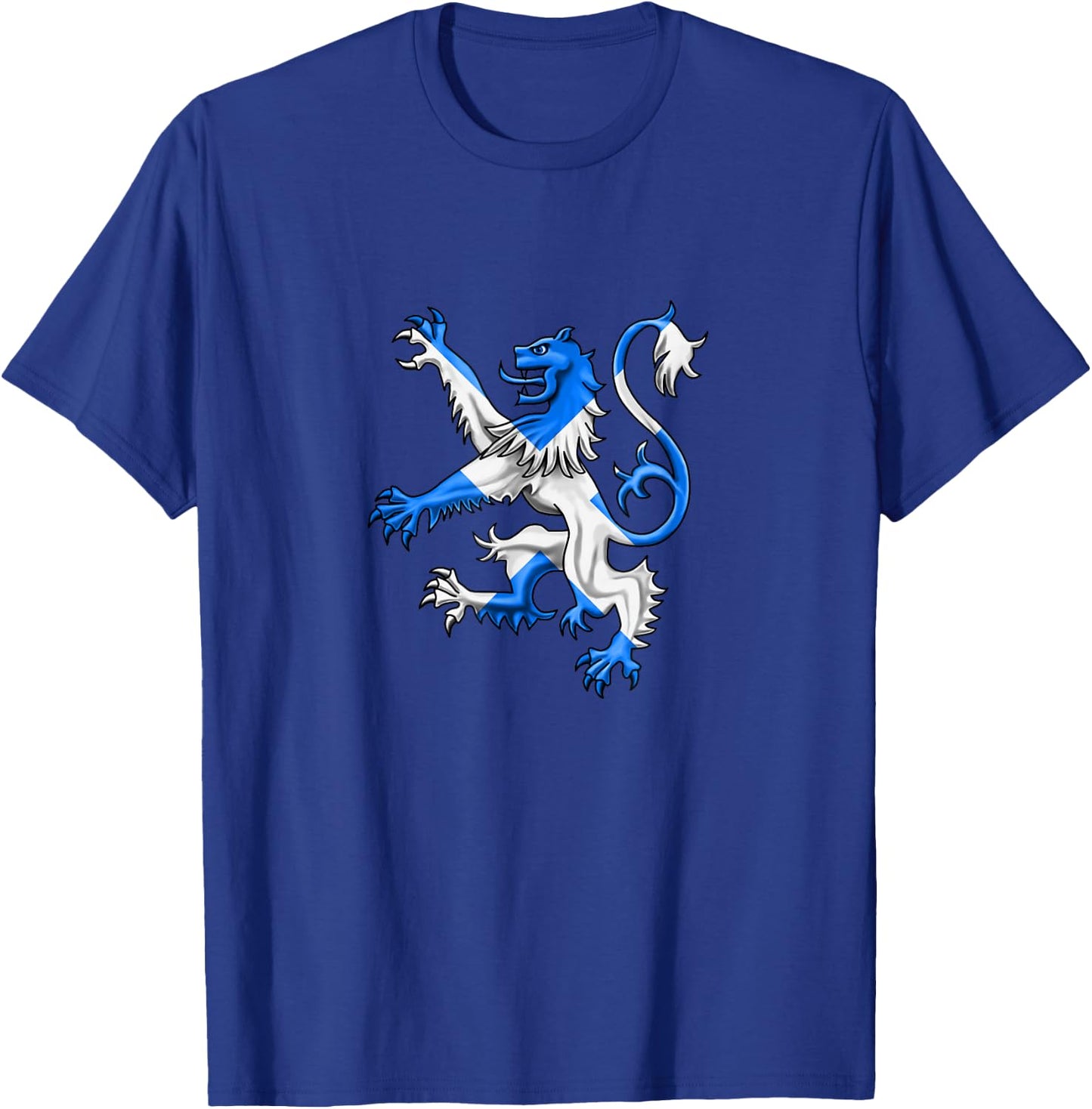 Scotland Patriotic Lion Rampant Scottish Flag Lion T-Shirt - T-Shirt | Royal