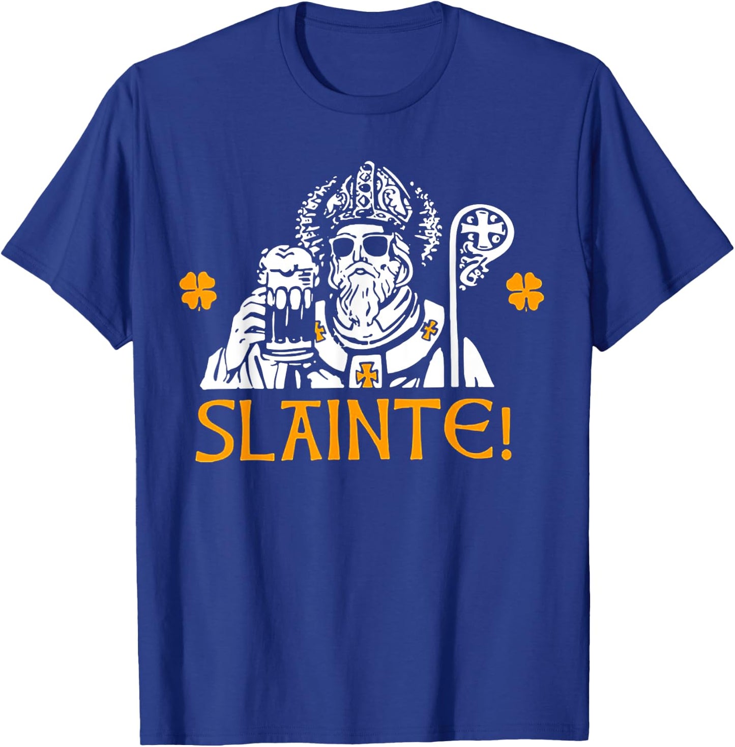 Slainte Irish Gaelic Cheers St. Patrick's Day T-Shirt - T-Shirt | Royal