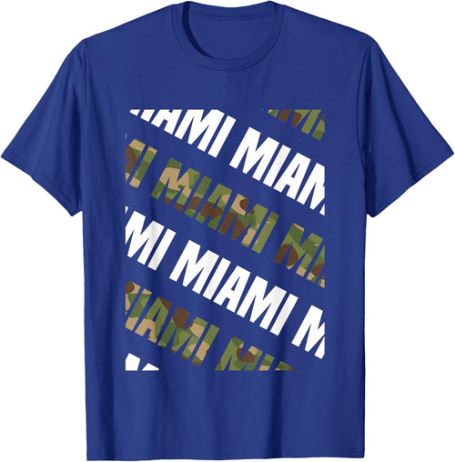Miami Camo Pattern Green Camouflage