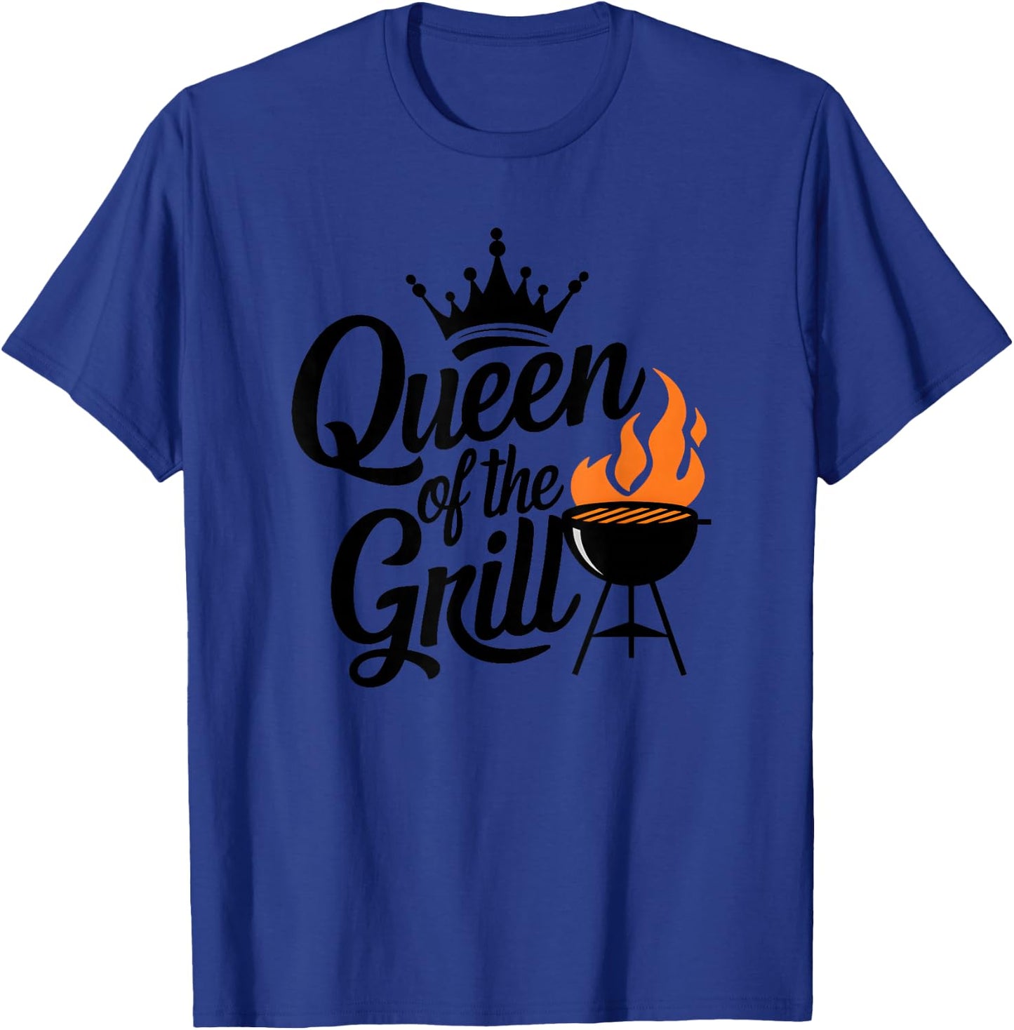 Queen of the Grill T-Shirt - T-Shirt | Royal