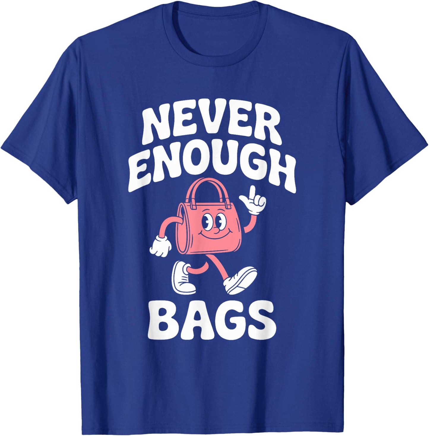 Funny Bags or Bag Purse Retro T-Shirt - T-Shirt | Royal