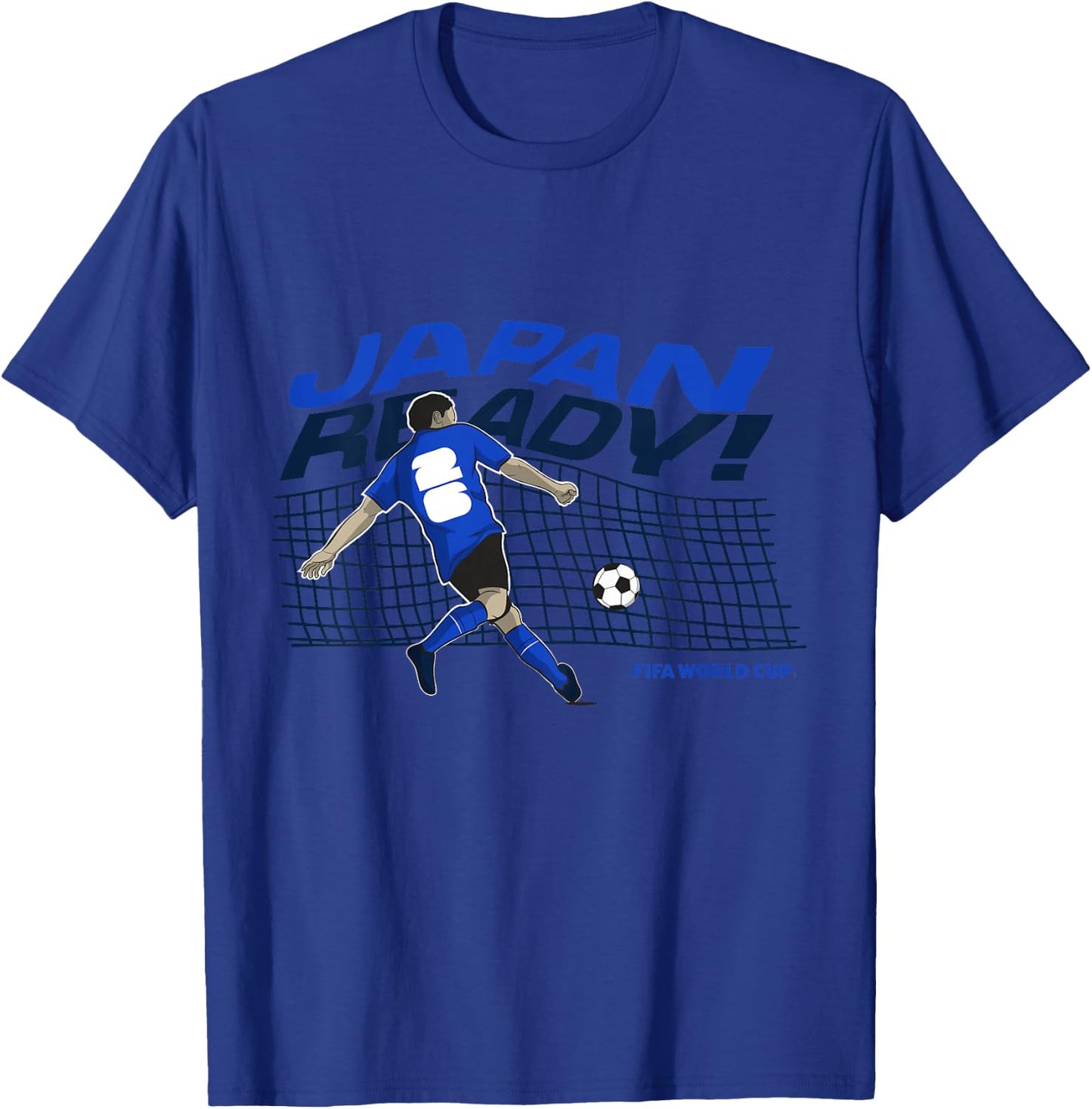 Kids FIFA WORLD CUP26 Qualifier Japan Ready T-Shirt - T-Shirt | Royal