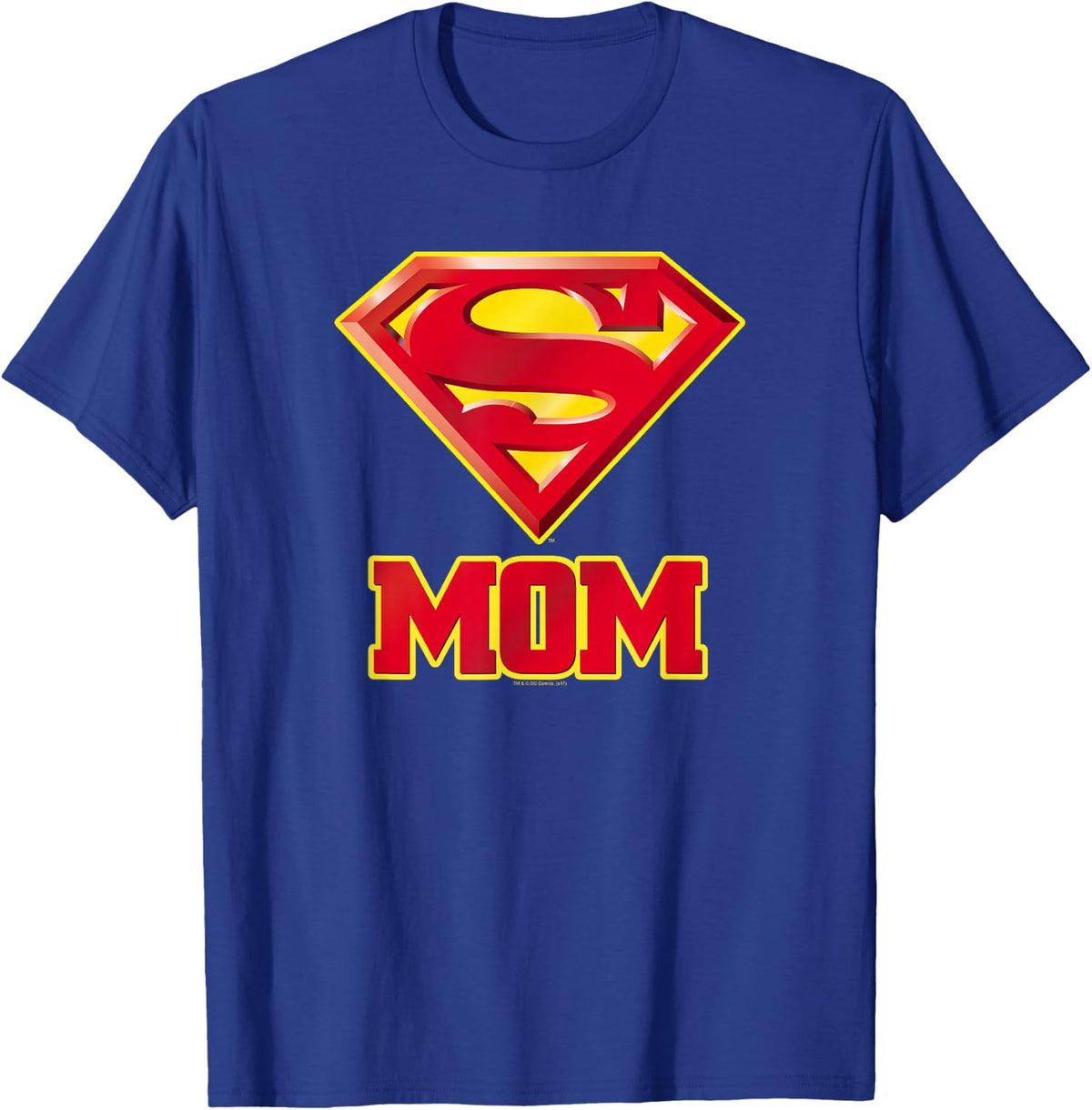 Superman Super Mom T-Shirt - T-Shirt | Royal
