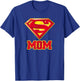 Superman Super Mom T-Shirt - T-Shirt | Royal
