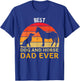 Best Dog And Horse Dad Ever Funny Papa Daddy Father's Day T-Shirt - T-Shirt | Royal