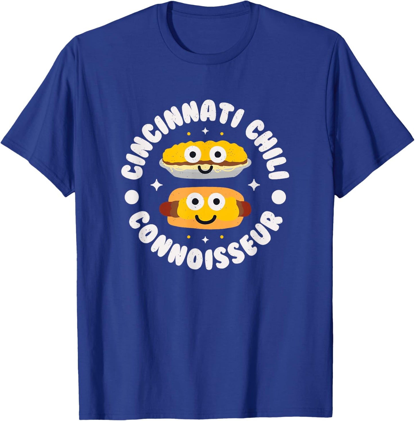 Cincinnati Chili Connoisseur - Cincinnati Chili T-Shirt - T-Shirt | Royal