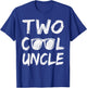 Uncle Of The Birthday Boy Two Cool 2nd Bday Family Matching T-Shirt - T-Shirt | Royal