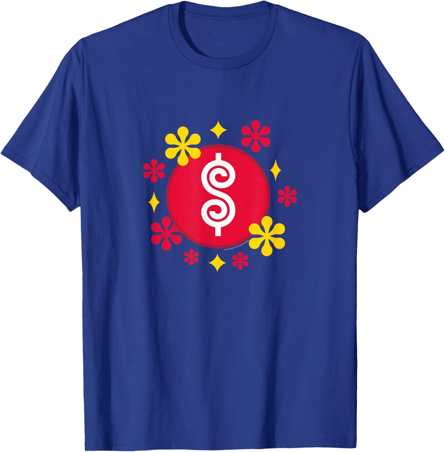 Price is Right - Dollar Logo T-Shirt - T-Shirt | Royal