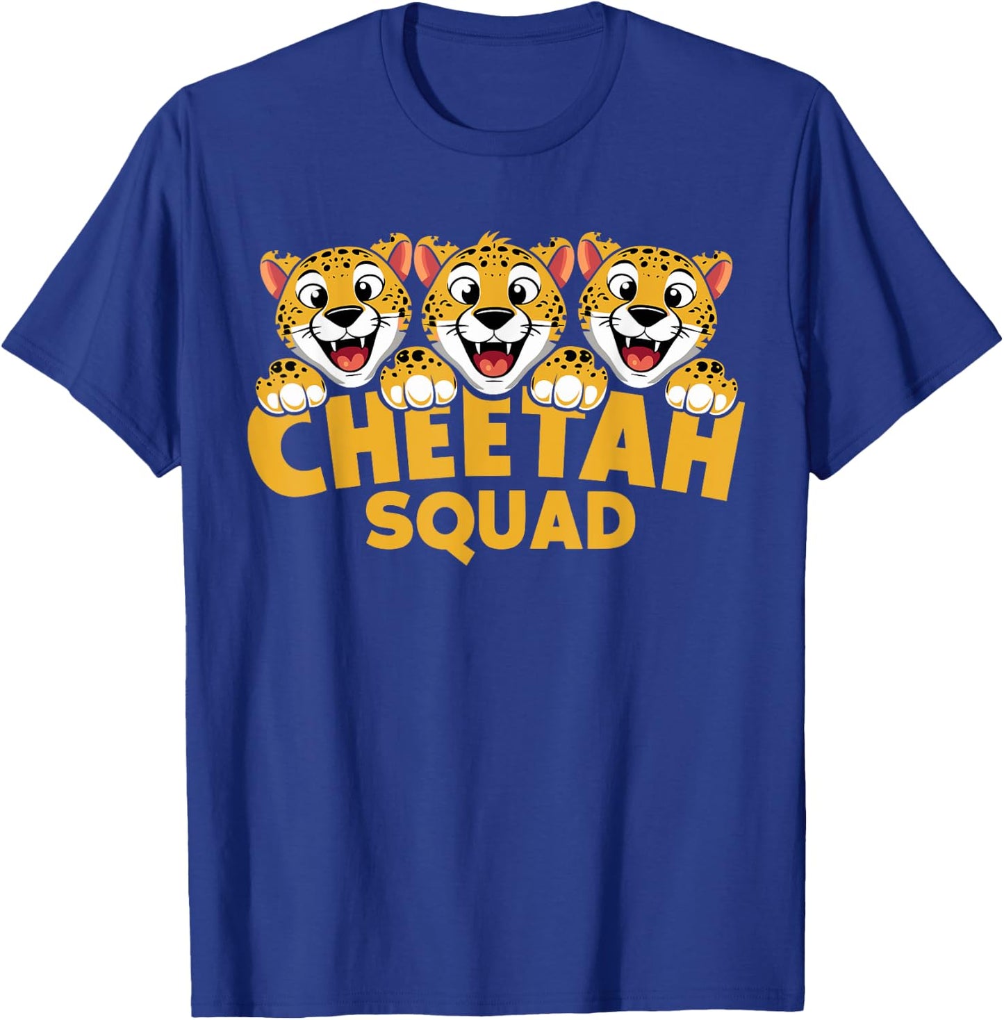Cheetah Squad for Cheetah Lover Shirt | Cool Cheetah T-Shirt - T-Shirt | Royal