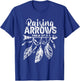 Raising Arrows Christian Mom Dad Religious Psalm 127 Verse T-Shirt - T-Shirt | Royal