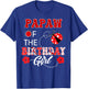Papaw Of The Birthday Girl Family Matching Ladybug Birthday T-Shirt - T-Shirt | Royal