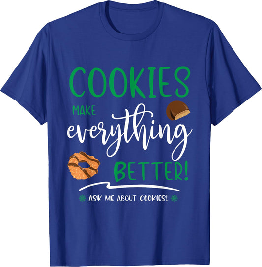 Cookie Selling T-Shirt - T-Shirt | Royal
