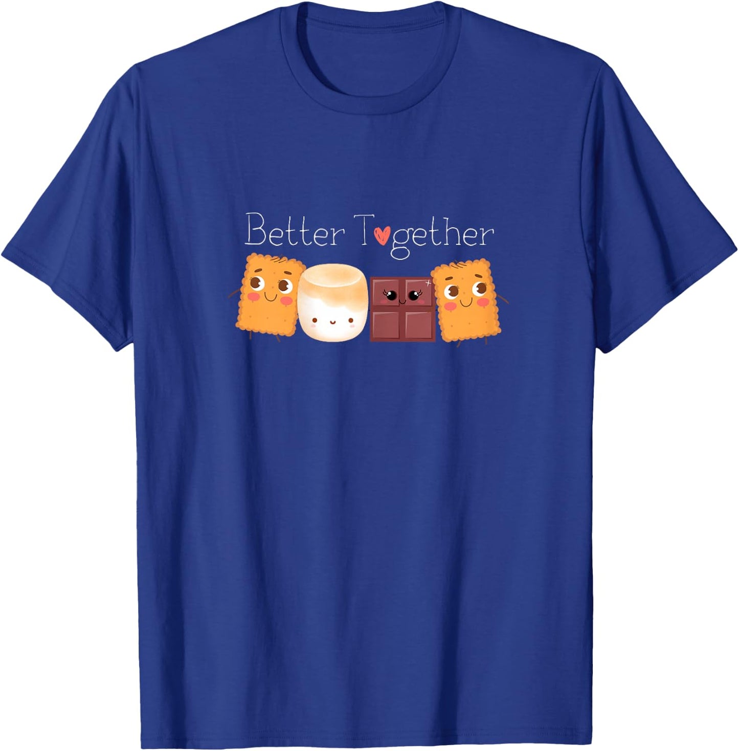 Group Hug S'mores Shirt Better Together Cute Camping Lover T-Shirt - T-Shirt | Royal