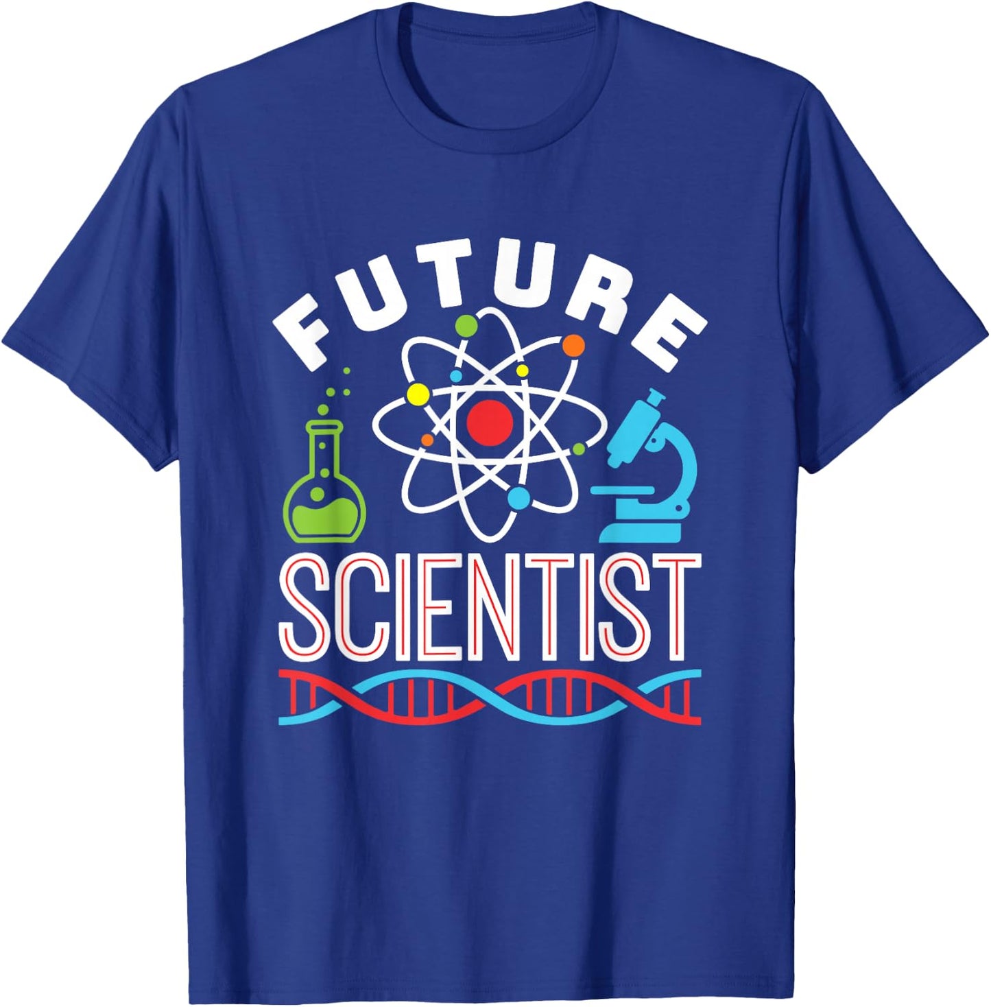 Science Fair Future Scientist STEM STEAM Boys Girls T-Shirt - T-Shirt | Royal