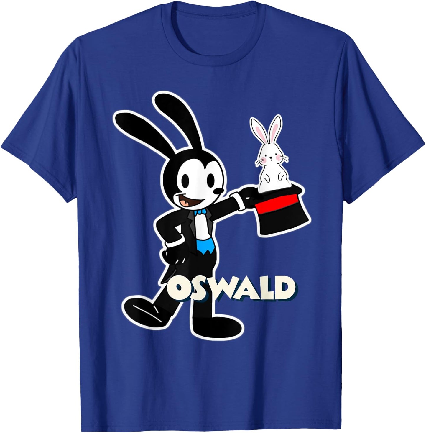 Oswald Rabbit Magician Magic Cartoon 1927 T-Shirt - T-Shirt | Royal