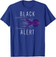 Star Trek Discovery Black Alert Starry T-Shirt - T-Shirt | Royal