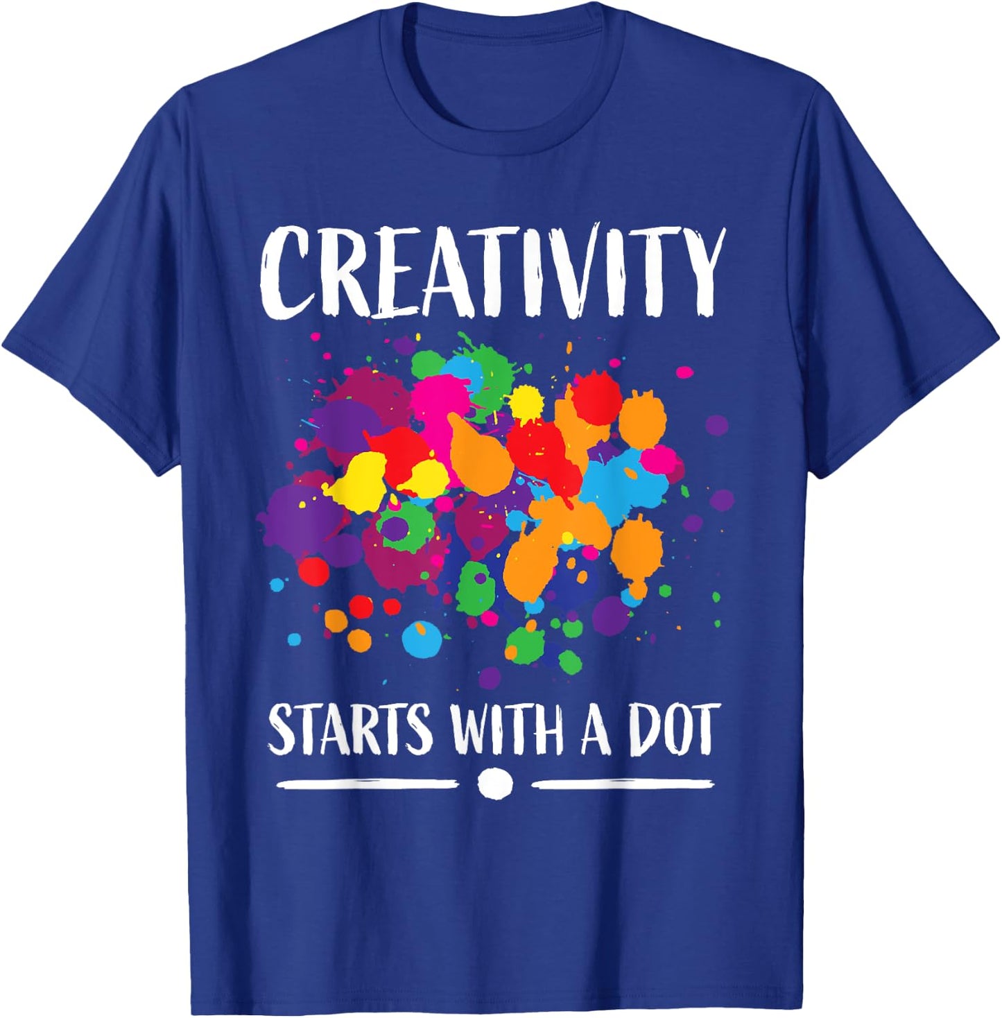 Dot Day Shirt Women Men Kids Girls Boys Teacher 2024 Dot Day T-Shirt - T-Shirt | Royal