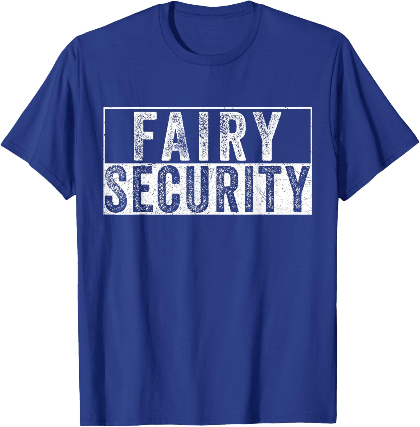 Cool Halloween Costume Vintage Fairy Security T-Shirt - T-Shirt | Royal