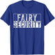 Cool Halloween Costume Vintage Fairy Security T-Shirt - T-Shirt | Royal